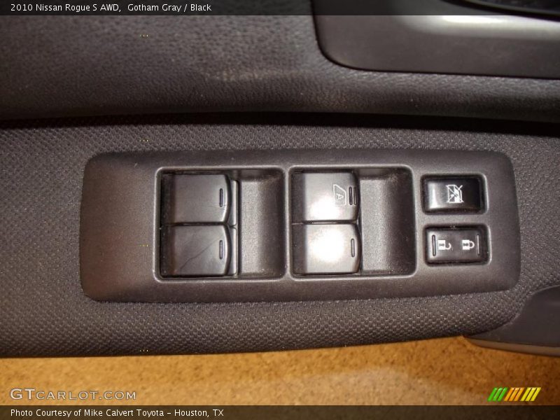 Gotham Gray / Black 2010 Nissan Rogue S AWD