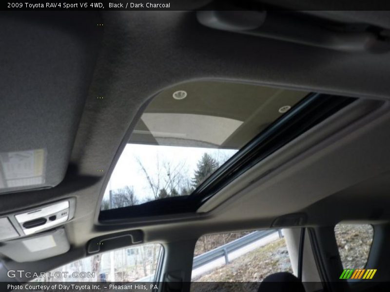 Black / Dark Charcoal 2009 Toyota RAV4 Sport V6 4WD