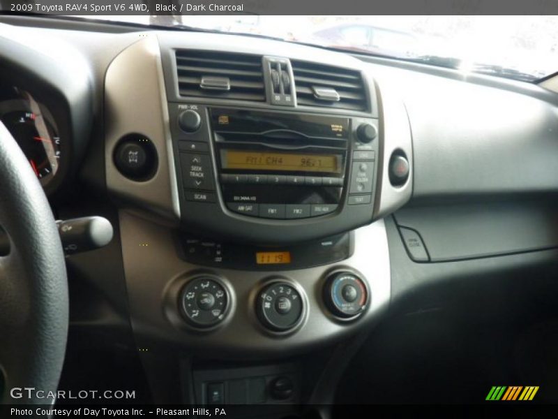 Black / Dark Charcoal 2009 Toyota RAV4 Sport V6 4WD
