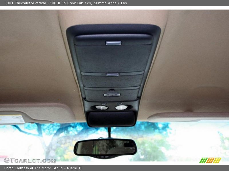 Summit White / Tan 2001 Chevrolet Silverado 2500HD LS Crew Cab 4x4