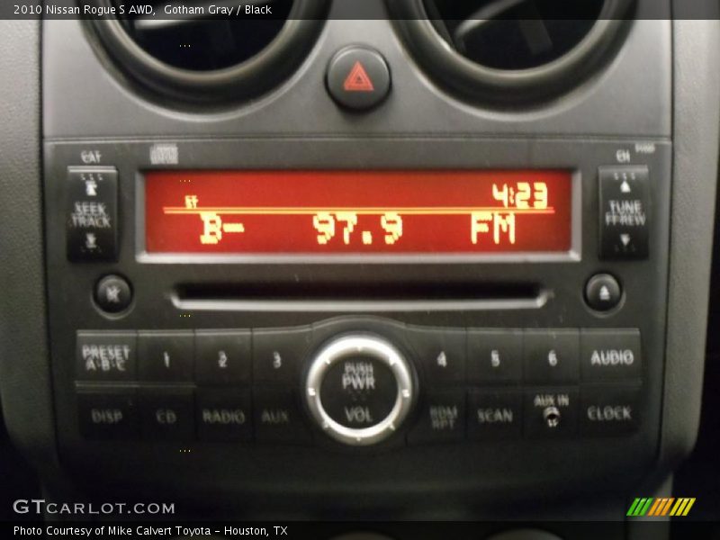 Gotham Gray / Black 2010 Nissan Rogue S AWD