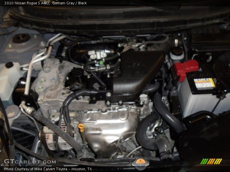 Gotham Gray / Black 2010 Nissan Rogue S AWD