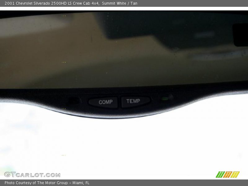 Summit White / Tan 2001 Chevrolet Silverado 2500HD LS Crew Cab 4x4