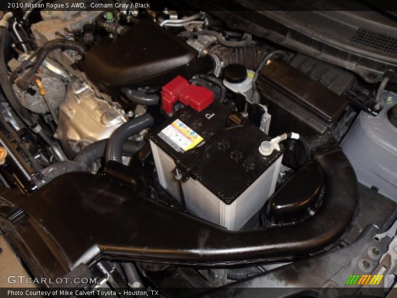 Gotham Gray / Black 2010 Nissan Rogue S AWD