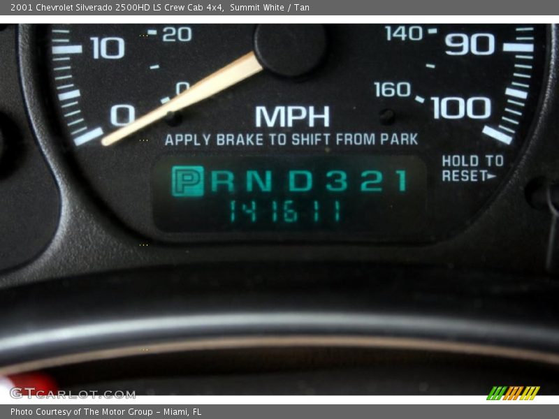 Summit White / Tan 2001 Chevrolet Silverado 2500HD LS Crew Cab 4x4