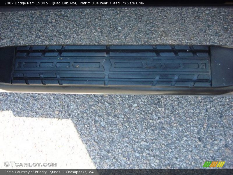Patriot Blue Pearl / Medium Slate Gray 2007 Dodge Ram 1500 ST Quad Cab 4x4