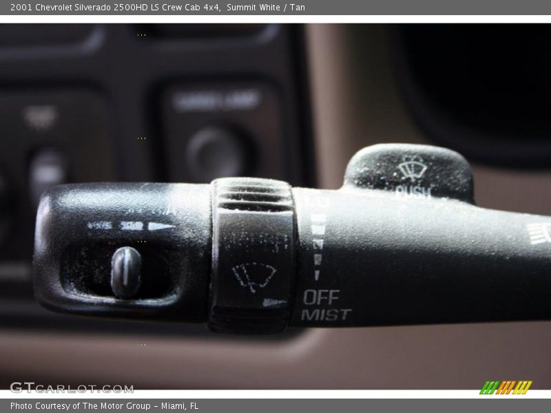 Summit White / Tan 2001 Chevrolet Silverado 2500HD LS Crew Cab 4x4