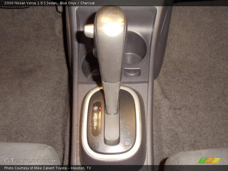 Blue Onyx / Charcoal 2009 Nissan Versa 1.8 S Sedan