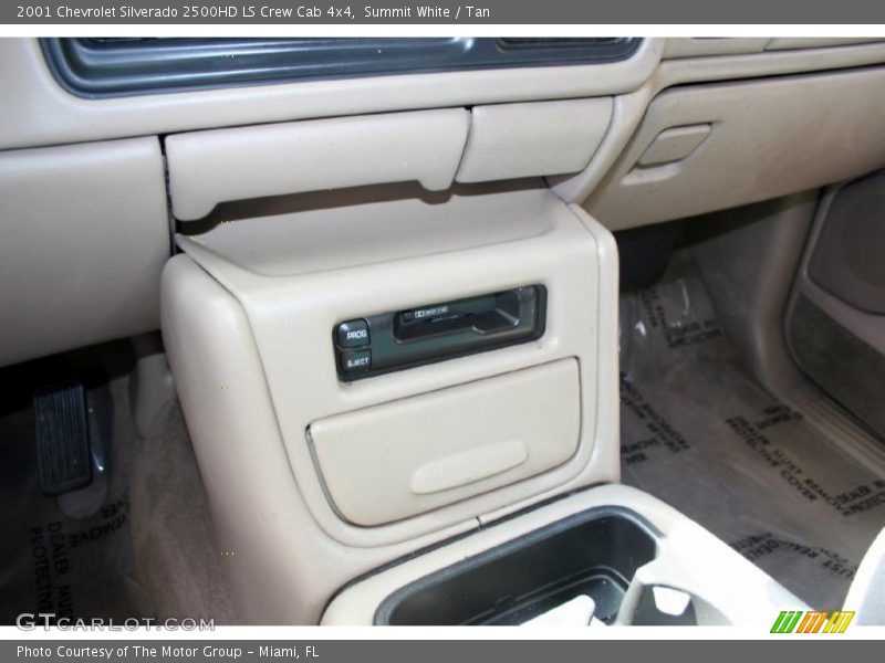 Summit White / Tan 2001 Chevrolet Silverado 2500HD LS Crew Cab 4x4
