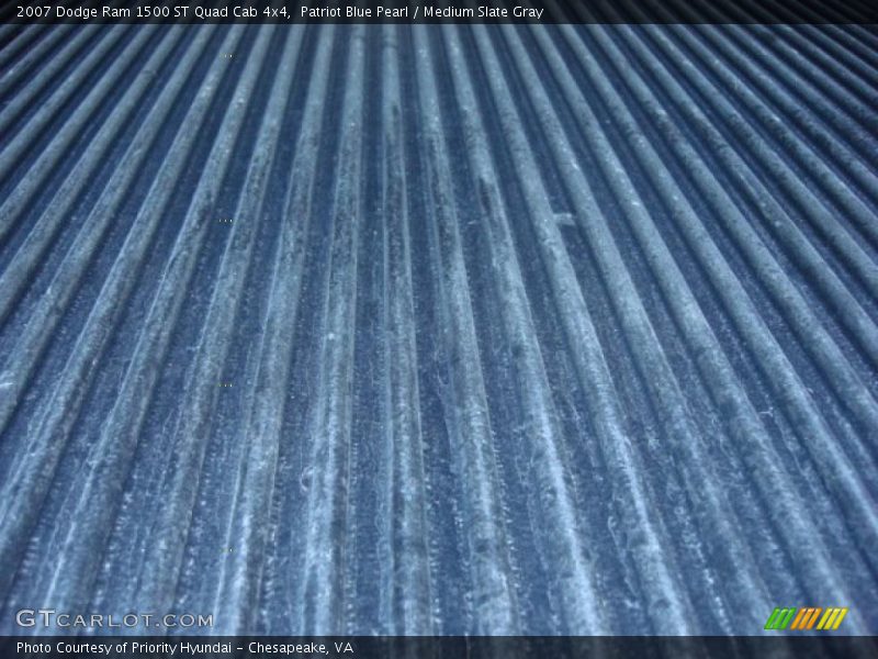 Patriot Blue Pearl / Medium Slate Gray 2007 Dodge Ram 1500 ST Quad Cab 4x4