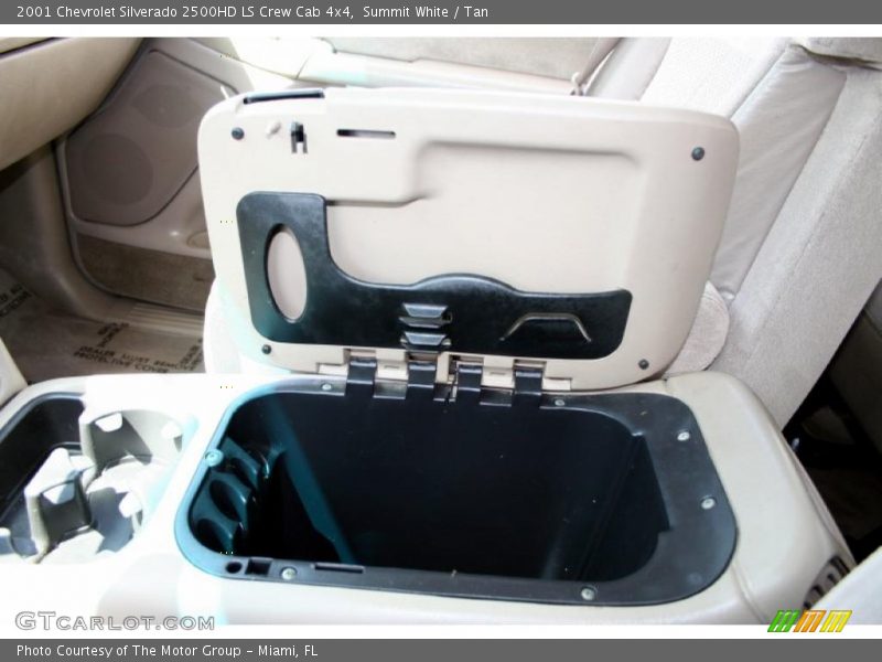 Summit White / Tan 2001 Chevrolet Silverado 2500HD LS Crew Cab 4x4