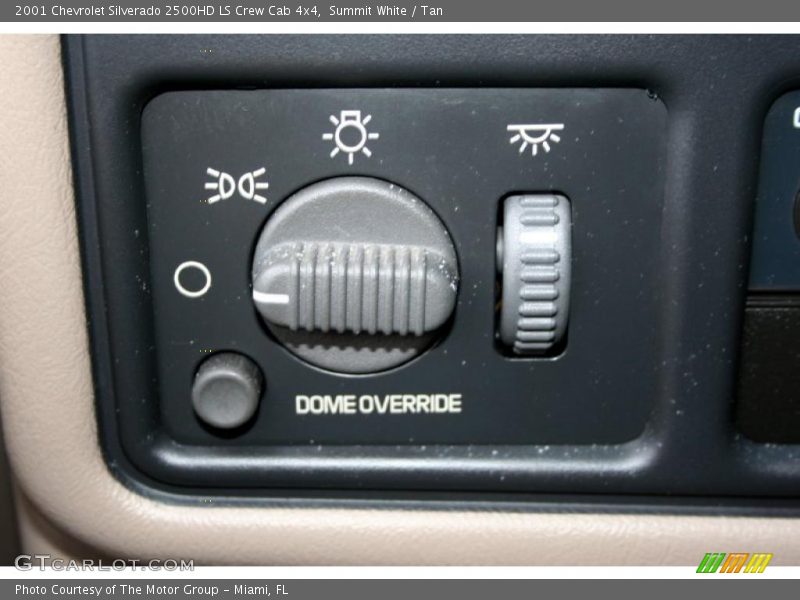 Summit White / Tan 2001 Chevrolet Silverado 2500HD LS Crew Cab 4x4