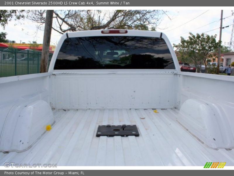 Summit White / Tan 2001 Chevrolet Silverado 2500HD LS Crew Cab 4x4