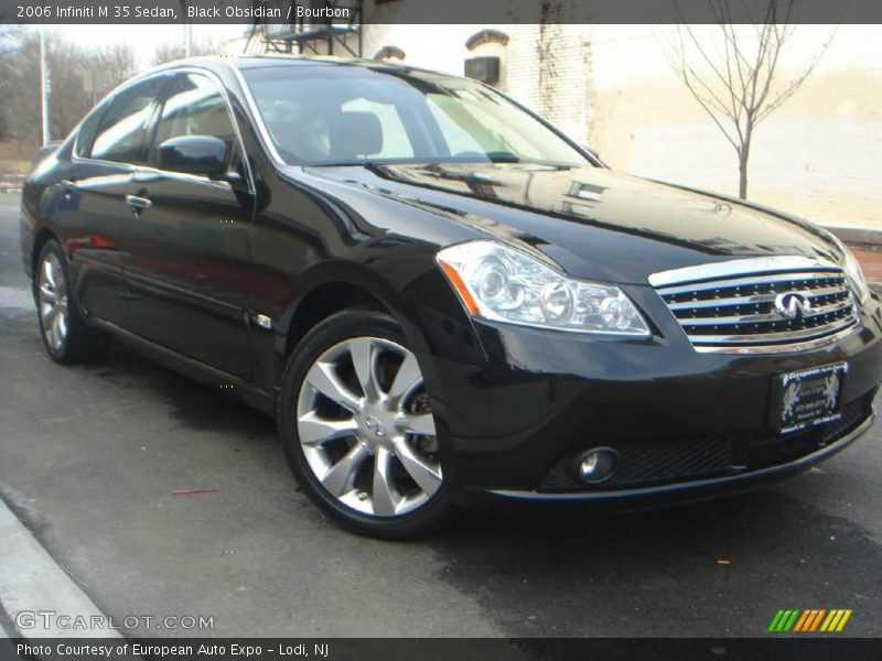 Black Obsidian / Bourbon 2006 Infiniti M 35 Sedan