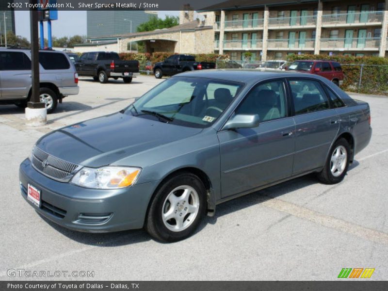 Silver Spruce Metallic / Stone 2002 Toyota Avalon XL