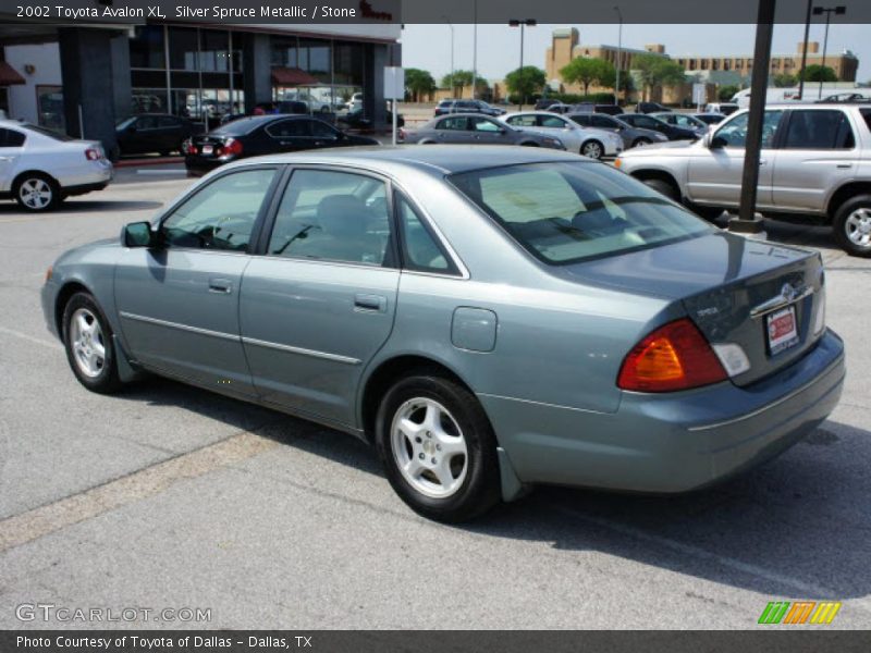 Silver Spruce Metallic / Stone 2002 Toyota Avalon XL