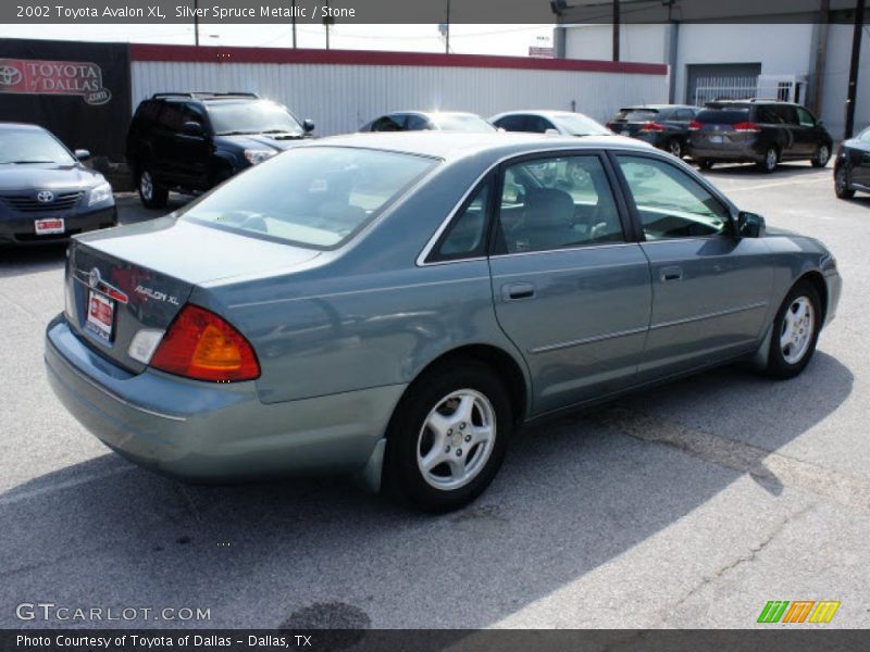 Silver Spruce Metallic / Stone 2002 Toyota Avalon XL