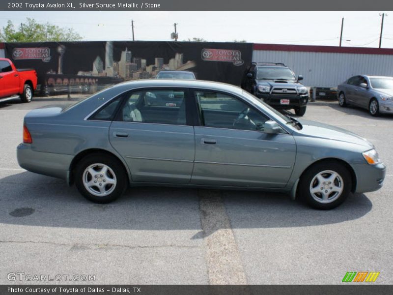 Silver Spruce Metallic / Stone 2002 Toyota Avalon XL