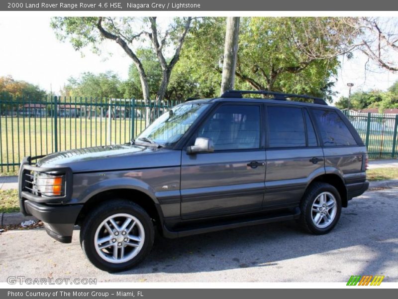 Niagara Grey / Lightstone 2000 Land Rover Range Rover 4.6 HSE