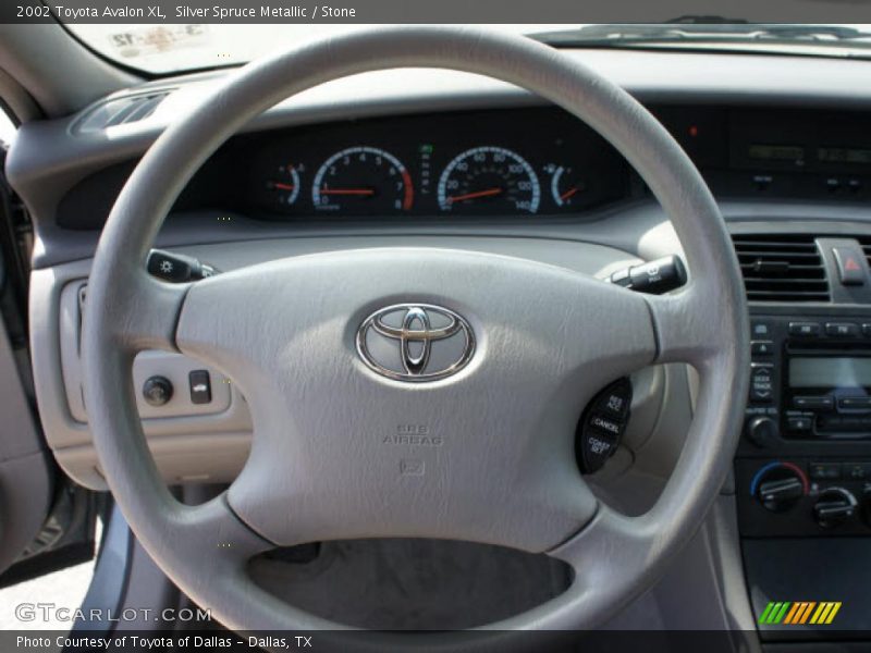 Silver Spruce Metallic / Stone 2002 Toyota Avalon XL