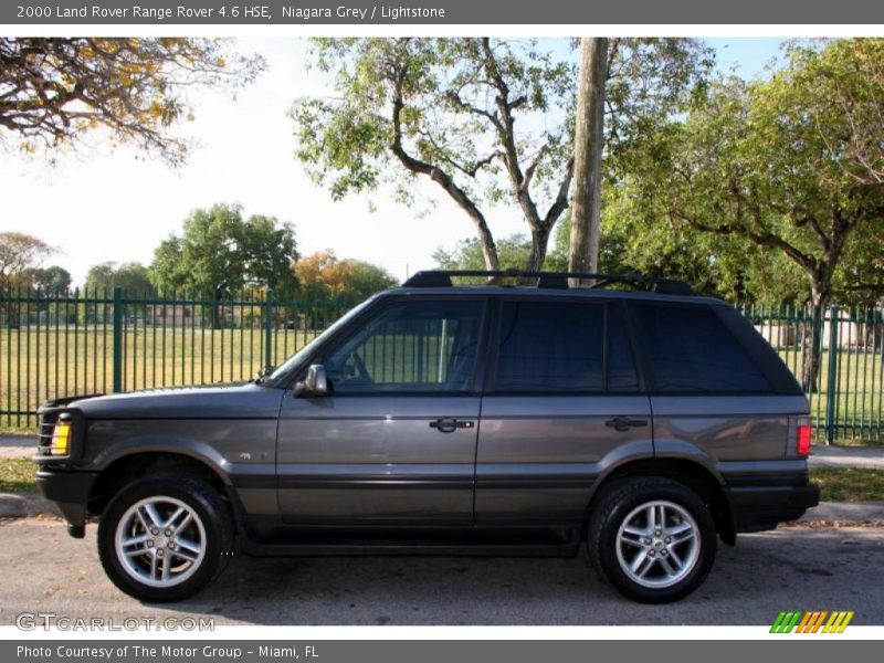 Niagara Grey / Lightstone 2000 Land Rover Range Rover 4.6 HSE
