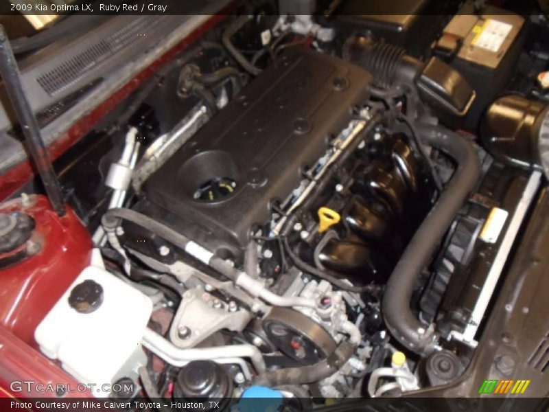  2009 Optima LX Engine - 2.4 Liter DOHC 16-Valve 4 Cylinder