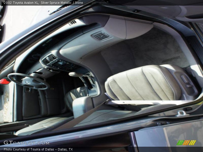 Silver Spruce Metallic / Stone 2002 Toyota Avalon XL
