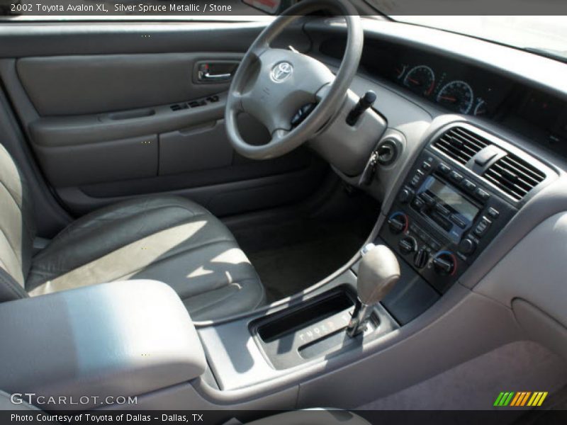 Silver Spruce Metallic / Stone 2002 Toyota Avalon XL