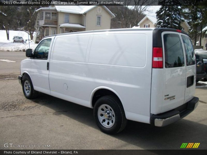  2011 Express 1500 AWD Cargo Van Summit White