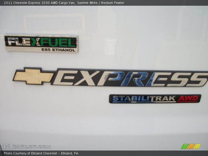  2011 Express 1500 AWD Cargo Van Logo