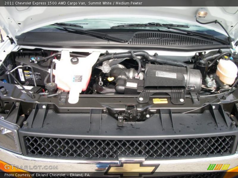  2011 Express 1500 AWD Cargo Van Engine - 5.3 Liter Flex-Fuel OHV 16-Valve VVT V8