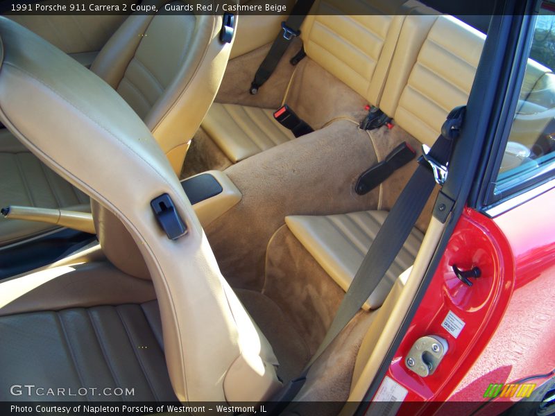 Guards Red / Cashmere Beige 1991 Porsche 911 Carrera 2 Coupe