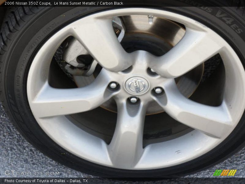 Le Mans Sunset Metallic / Carbon Black 2006 Nissan 350Z Coupe