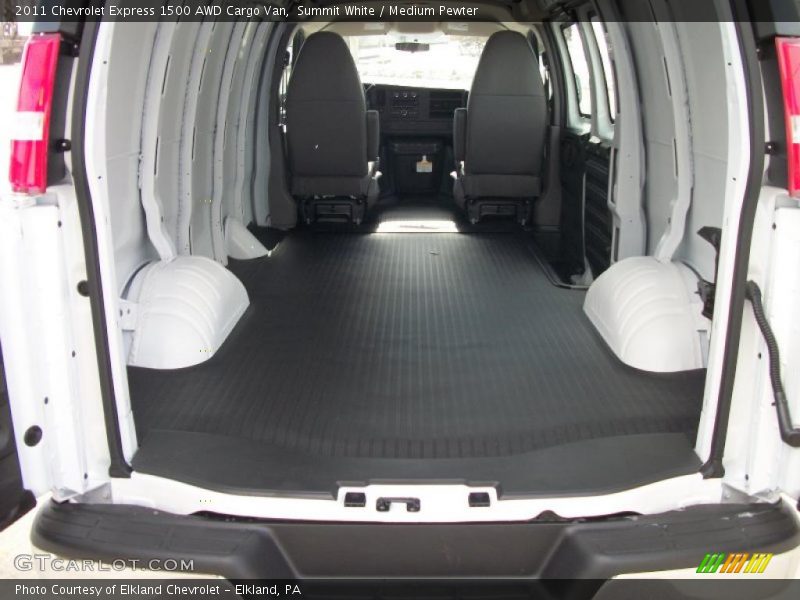  2011 Express 1500 AWD Cargo Van Trunk