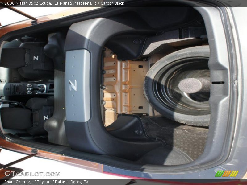 Le Mans Sunset Metallic / Carbon Black 2006 Nissan 350Z Coupe