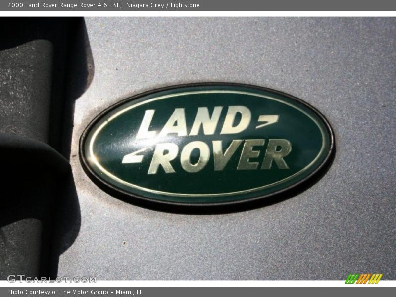 Niagara Grey / Lightstone 2000 Land Rover Range Rover 4.6 HSE