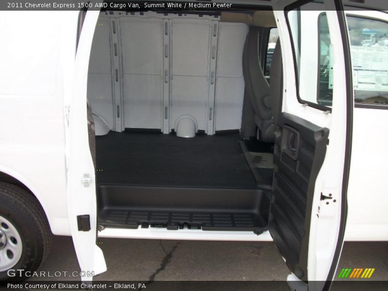 Summit White / Medium Pewter 2011 Chevrolet Express 1500 AWD Cargo Van
