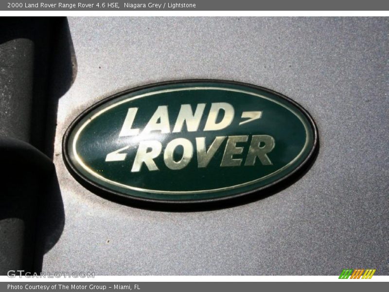  2000 Range Rover 4.6 HSE Logo