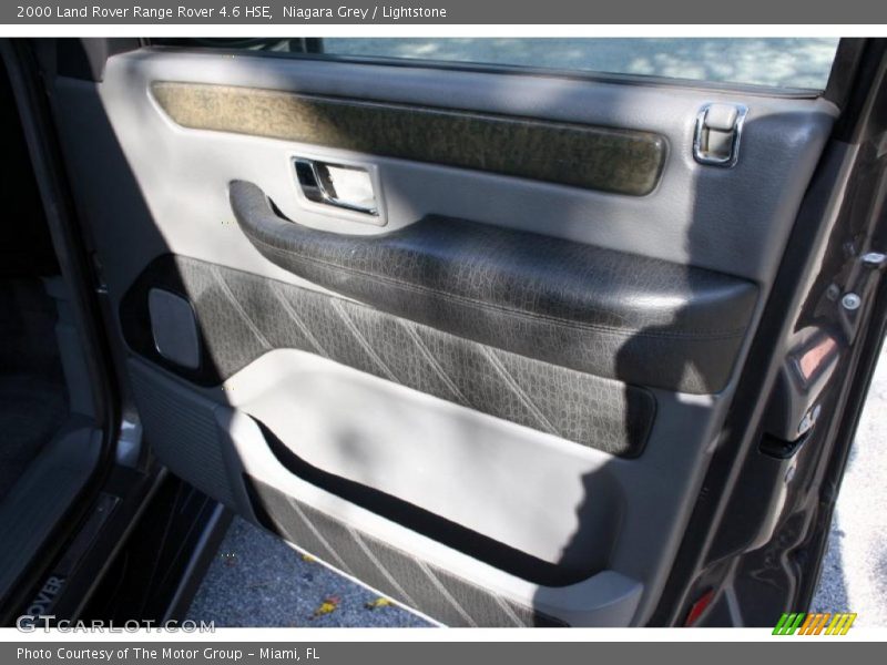 Niagara Grey / Lightstone 2000 Land Rover Range Rover 4.6 HSE