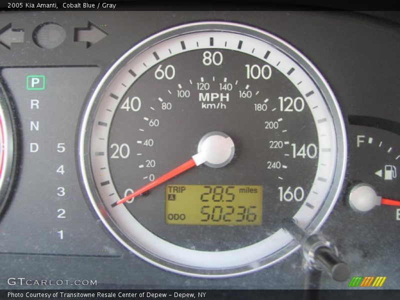 Cobalt Blue / Gray 2005 Kia Amanti