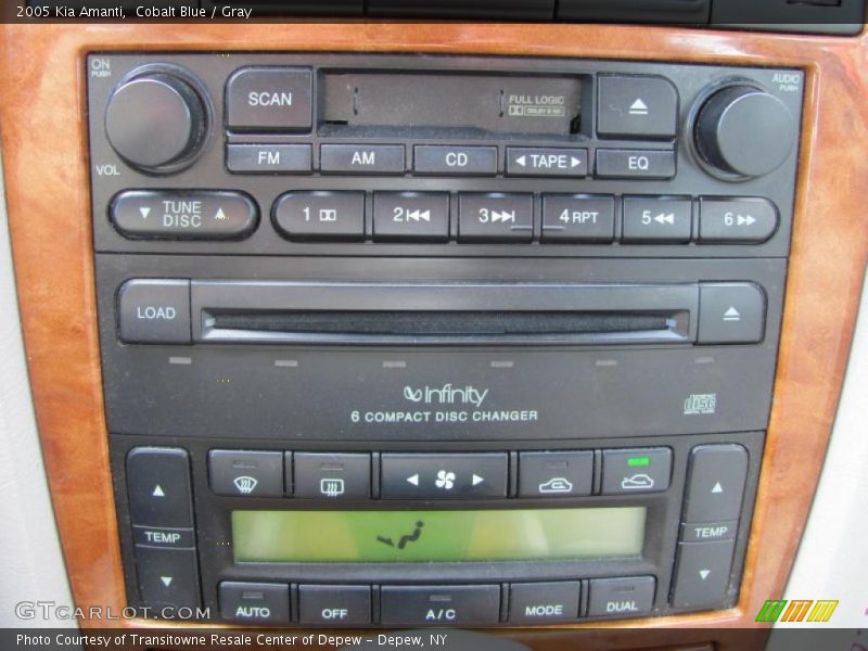 Cobalt Blue / Gray 2005 Kia Amanti
