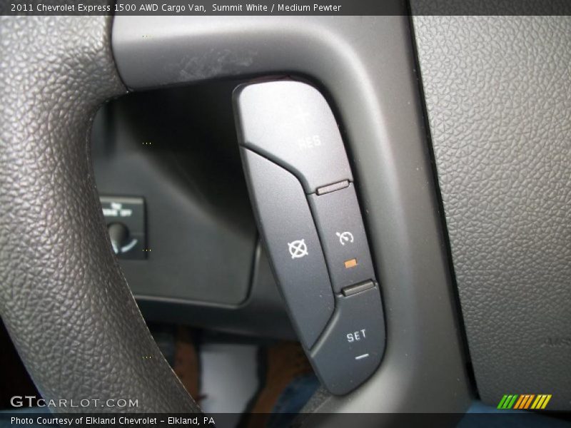 Summit White / Medium Pewter 2011 Chevrolet Express 1500 AWD Cargo Van