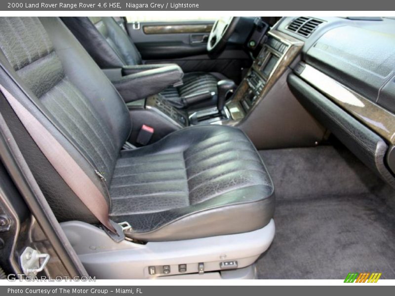  2000 Range Rover 4.6 HSE Lightstone Interior