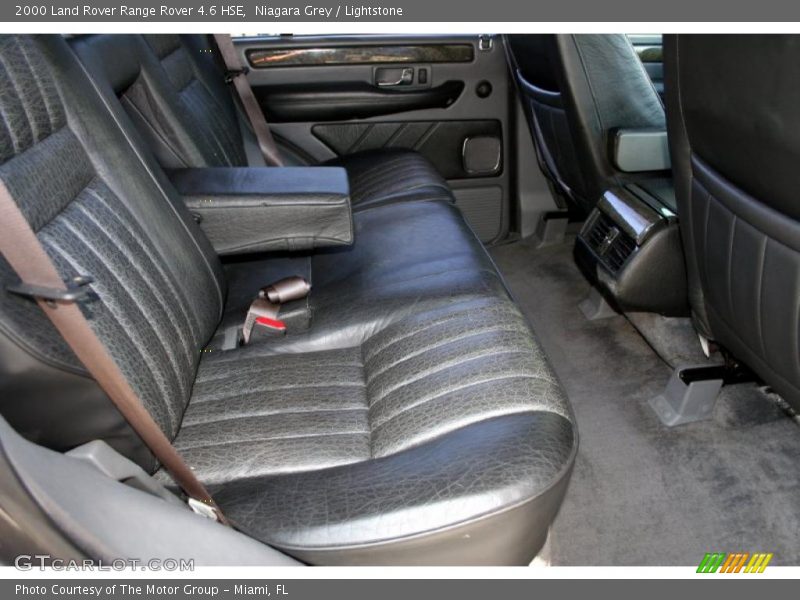  2000 Range Rover 4.6 HSE Lightstone Interior