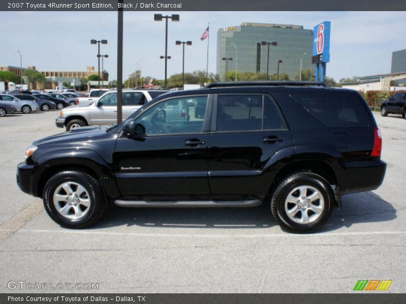 Black / Dark Charcoal 2007 Toyota 4Runner Sport Edition