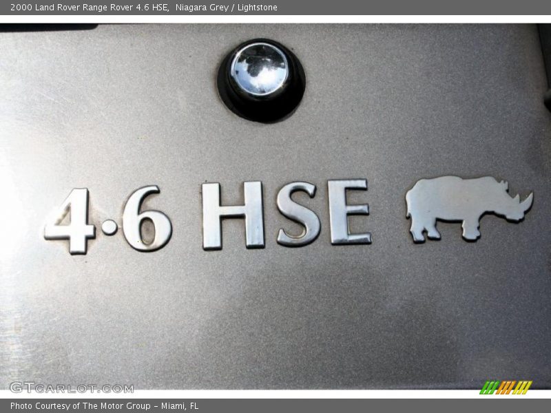 Niagara Grey / Lightstone 2000 Land Rover Range Rover 4.6 HSE