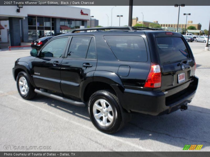 Black / Dark Charcoal 2007 Toyota 4Runner Sport Edition