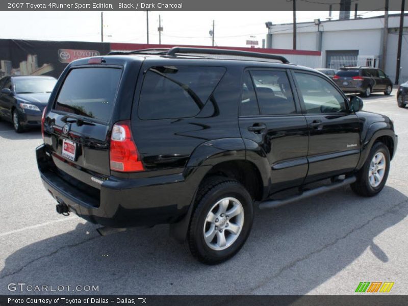 Black / Dark Charcoal 2007 Toyota 4Runner Sport Edition