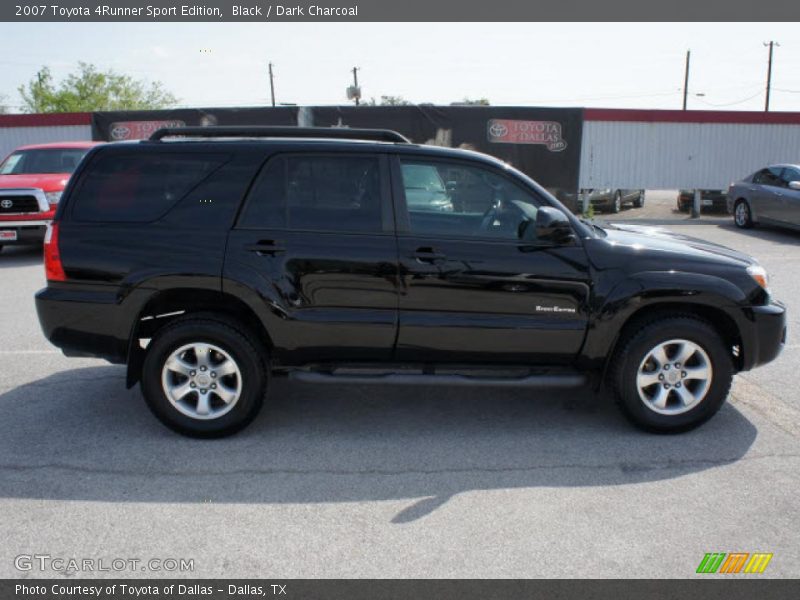 Black / Dark Charcoal 2007 Toyota 4Runner Sport Edition
