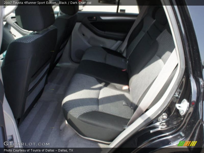 Black / Dark Charcoal 2007 Toyota 4Runner Sport Edition
